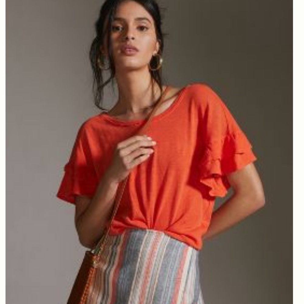 Anthropologie Pilcro Heritage Femme Tee
